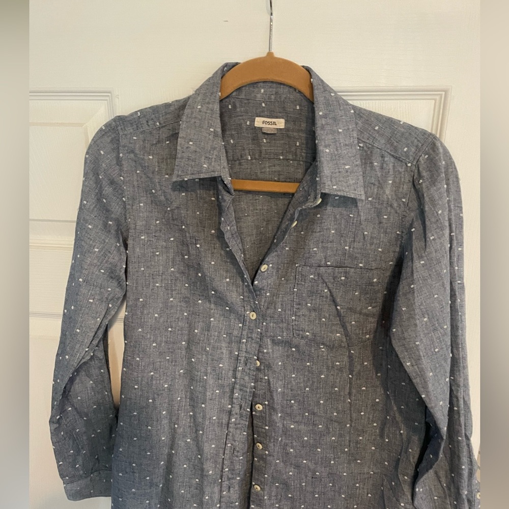 Cute Fossil button down